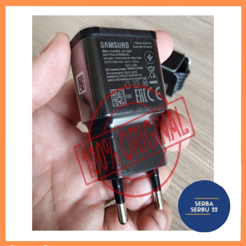 Charger Samsung S10 Fast Charging Type C Garansi Charger Pengisian Cepat