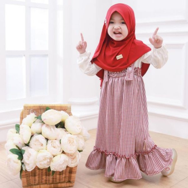 Overall Set Inner Khayla By Shahia | ready size 1