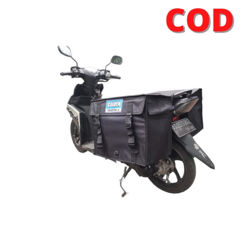 Tas Ronjot Kurir Bronjong Motor Obrok delivery ukuran Kecil Bayar Di Rumah