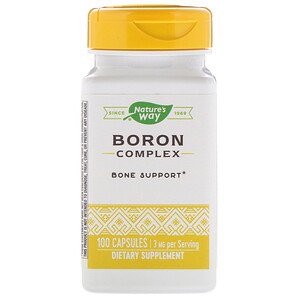 Natures Way Boron Complex 3 mg 100 Cap Ori USA Nature Way Boron