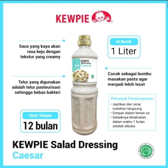 

Kewpiee Salad Dressing Caesar 1lt