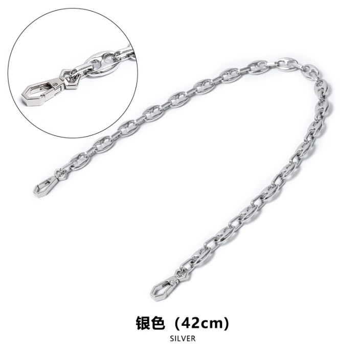 Lilo short chain tebal 42cm / tali tas rantai pendek /tali tas