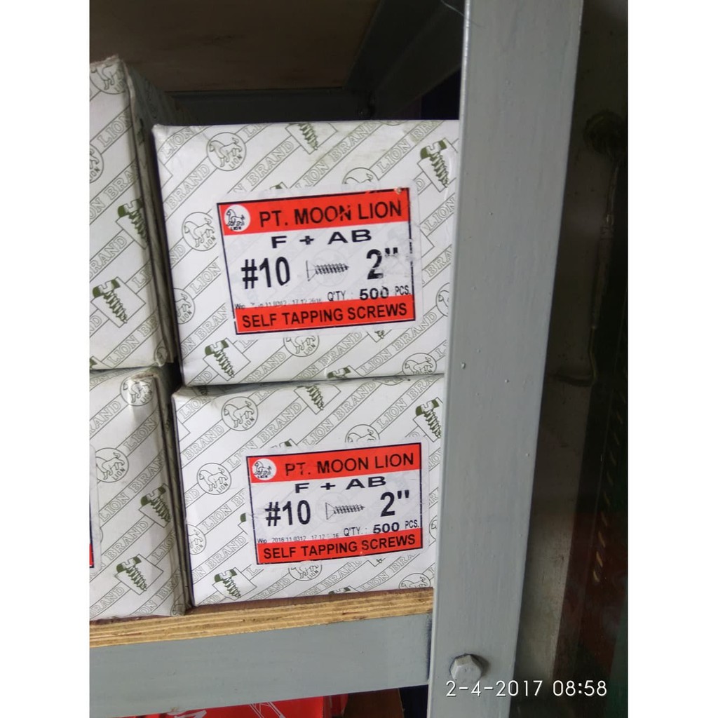 # 10x2'' Sekrup FH (+) Tapping screw