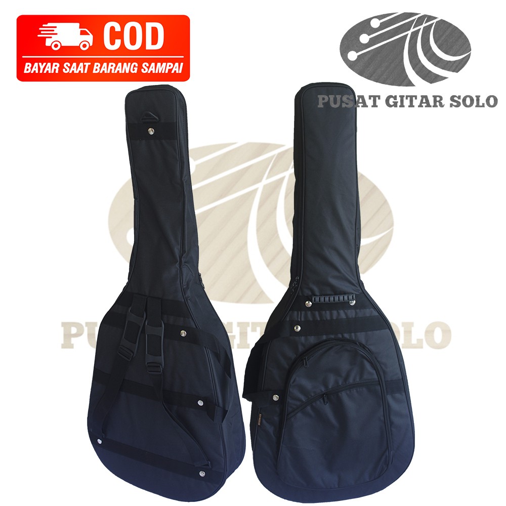 Softcase gitar akustik / tas gitar akustik spon tebal