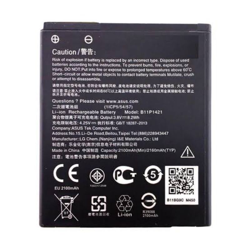 BATTERY BATERAI ASUS ZENFONE C/ 4C BATRE ORIGINAL