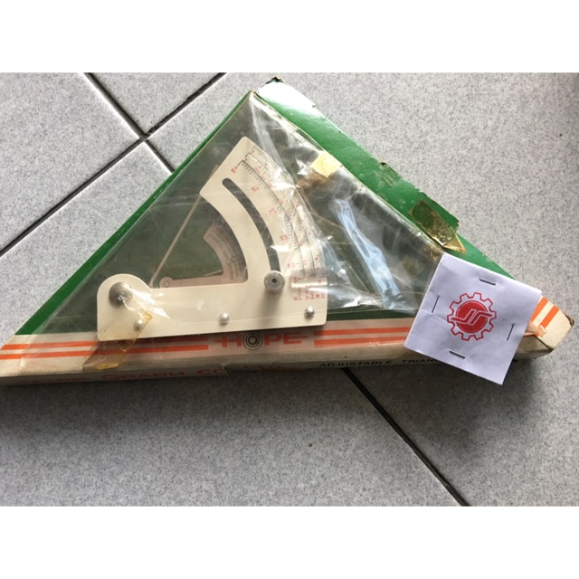 

Penggaris segitiga adjustable Hope