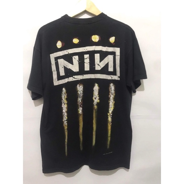 (SOLD OUT)kaos nine inch nails, kaos nin vintage, kaos vintage