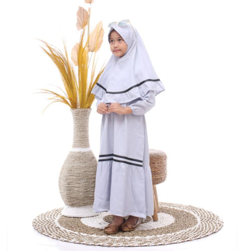 GAMIS ANAK TANGGUNG TERLARIS //YUMNA GAMIS KIDS//MOSCREP PREMIUM