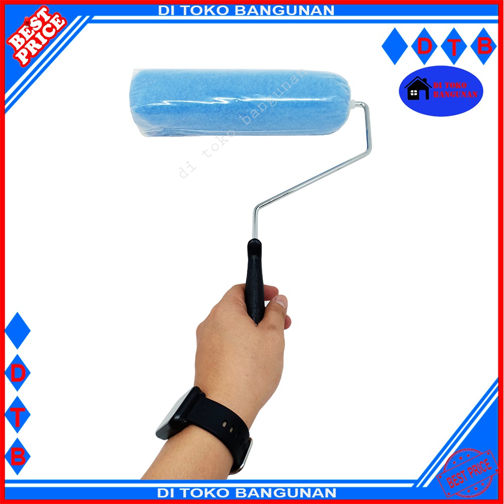 Kuas Roll Cat Tembok Bulu Besar 9 Inch Paint Roller