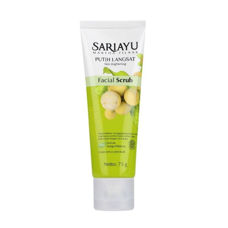 [75gr] Sariayu Putih Langsat Facial Scrub