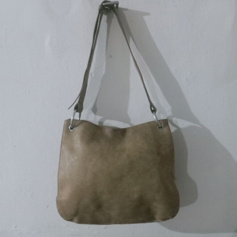 Tote Bag kulit asli brand Elcanto Classic (Preloved)