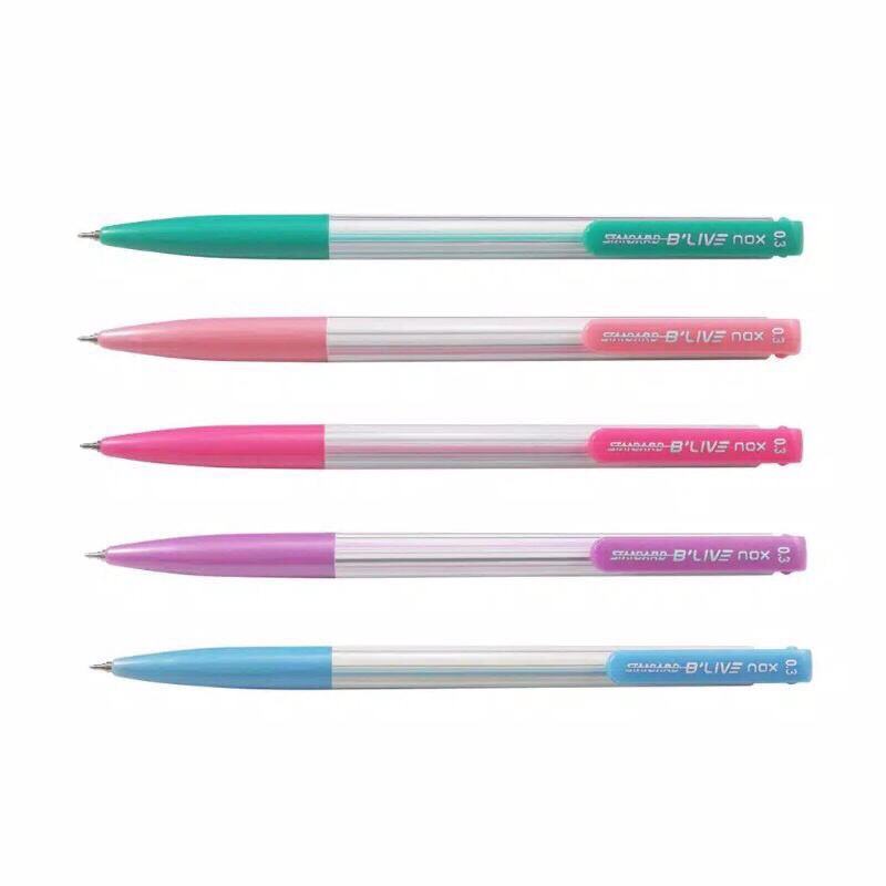 

Pen Standard Pen B Live Nox 0,3mm Hitam Ecer