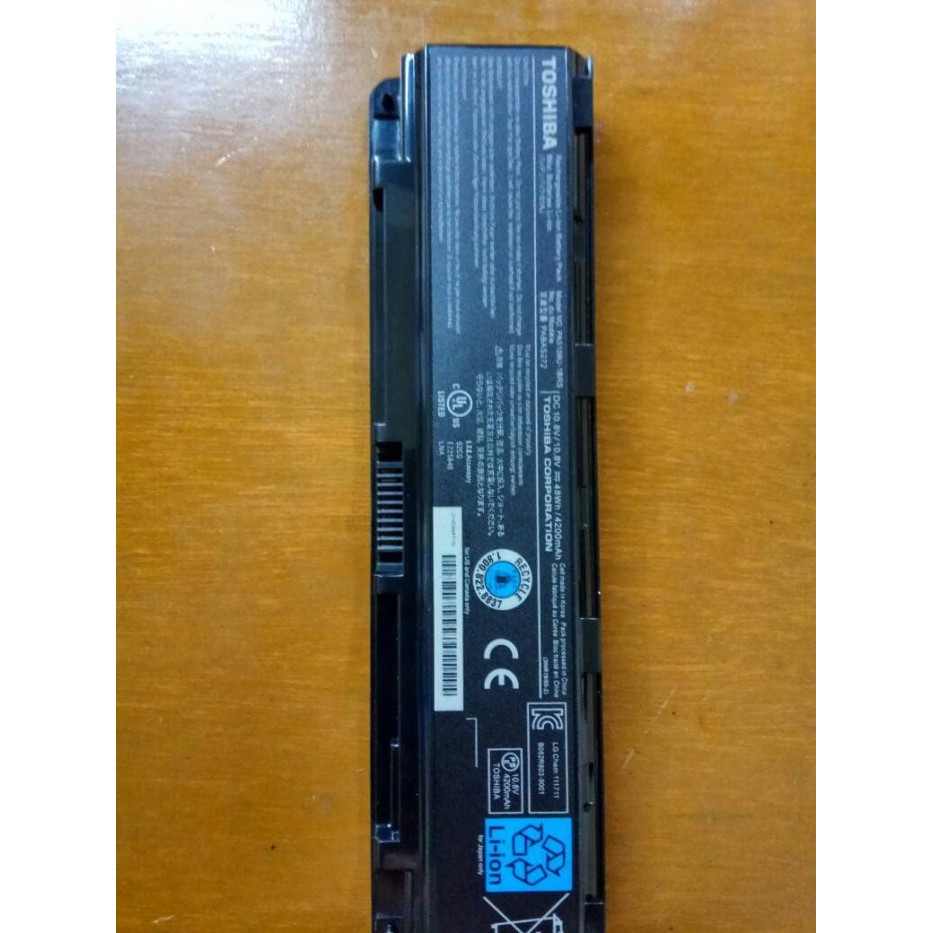 Baterai Laptop Toshiba - Original TOSHIBA Satellite C40-A C40-B C40D-A C40D-B C40T-