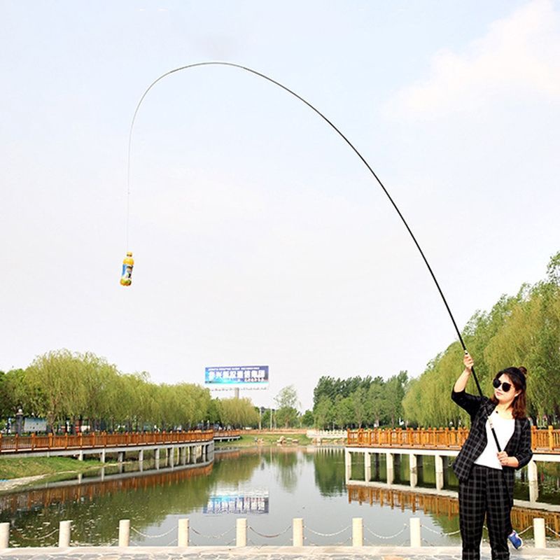 joran tegek ringan karbon import ruas 73cm - Hitam,540cm