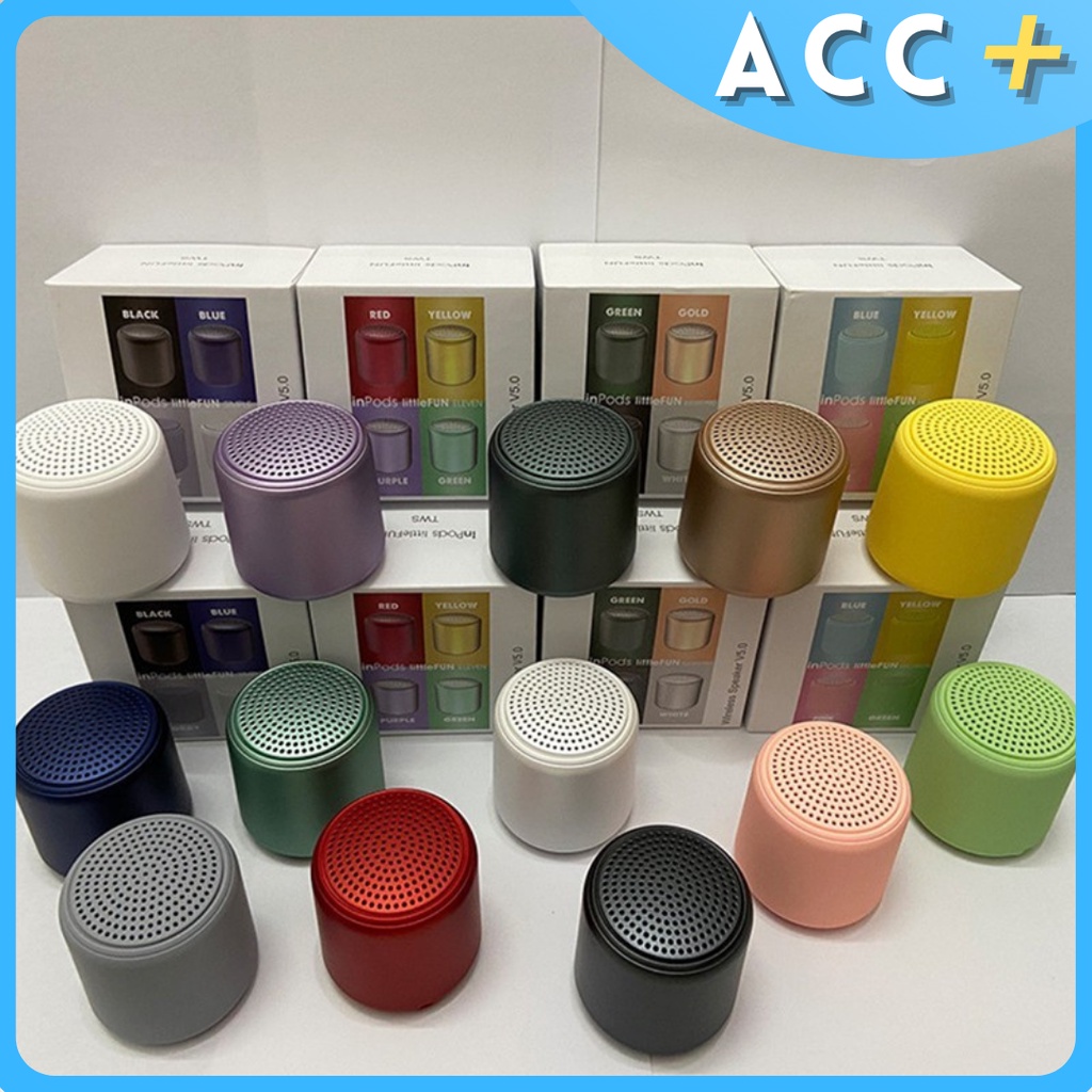 Speaker Bluetooth Macaron Speaker Mini Wireless Inpods Little Fun V5.0