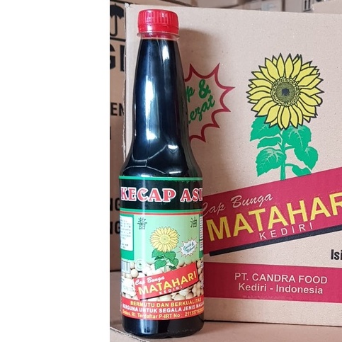 

KECAP ASIN 600ML CAP BUNGA MATAHARI
