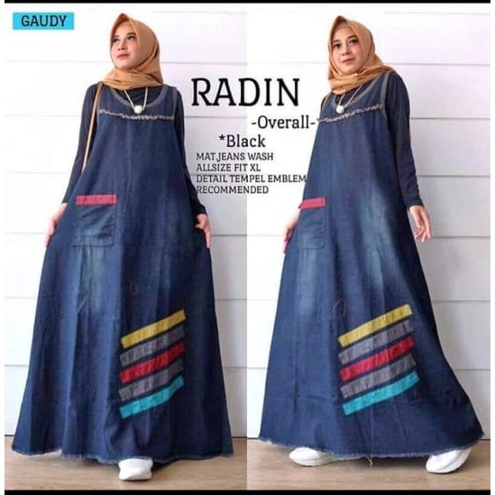 Overall Radin / Terusan Jeans