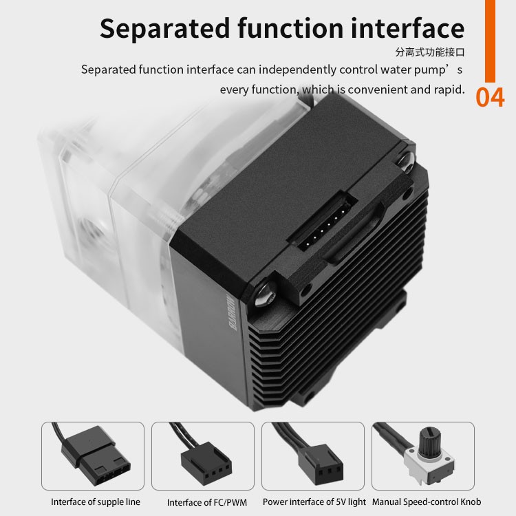 BARROW SPB17-TM Mini Pump and Reservoir Combo with 17W DDC PWM Pump