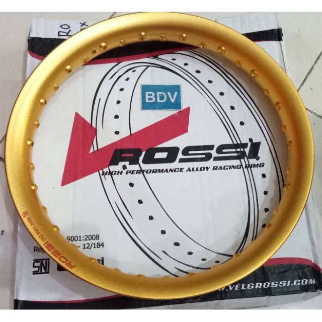 Velg Rossi SET 140/160 X 17 U Shape Gold (140 160 Ring 17)