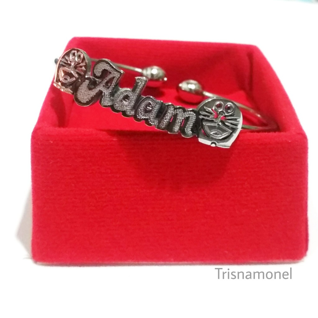 GELANG MONEL ANAK DAN DEWASA ORIGINAL CUSTOM NAMA