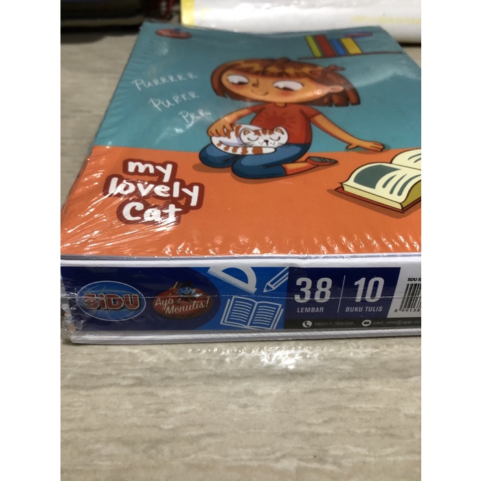 

Bergaransi Buku Tulis Sidu 38 1 Pak Isi 10 Buku Murah