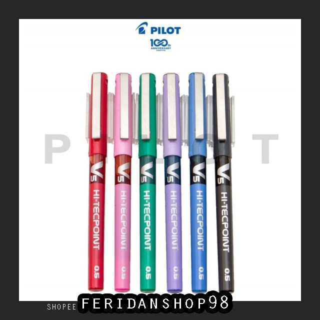 

FR35 PULPEN PILOT HI-TECHPOINT BX-V5 BEST PULPEN SERI "V" - HITAM BY FERIDANSHOP98