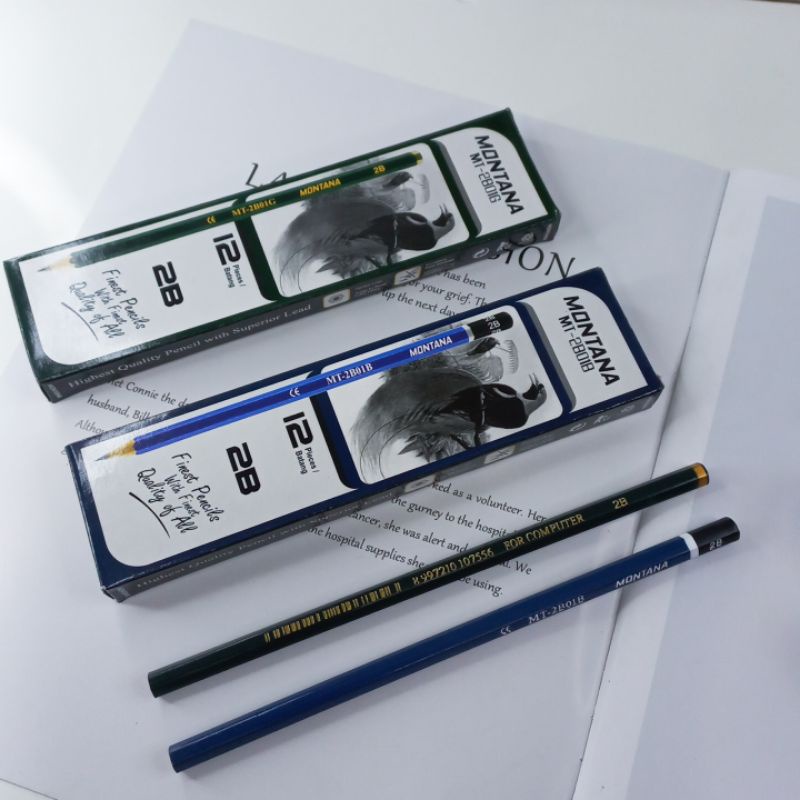 

Pensil 2B Isi 12Pcs Montana MT-2B016