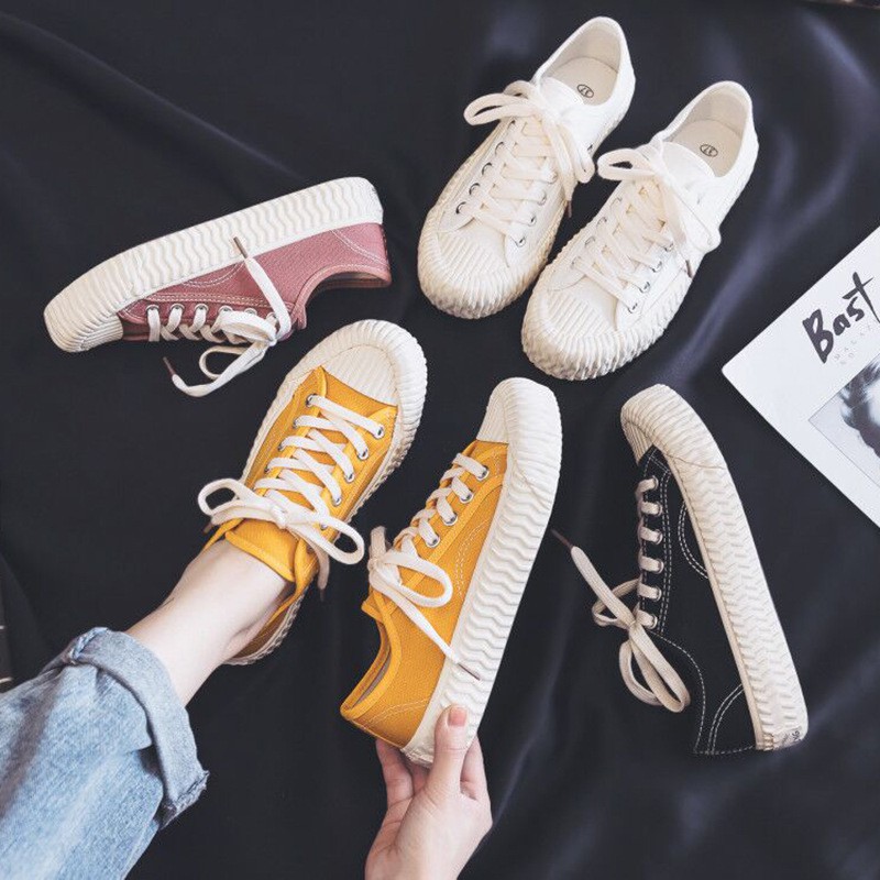 2.2 COD Sale DENDEN.ID Sepatu Kanvas Wanita Sneakers Korea Import DD1005