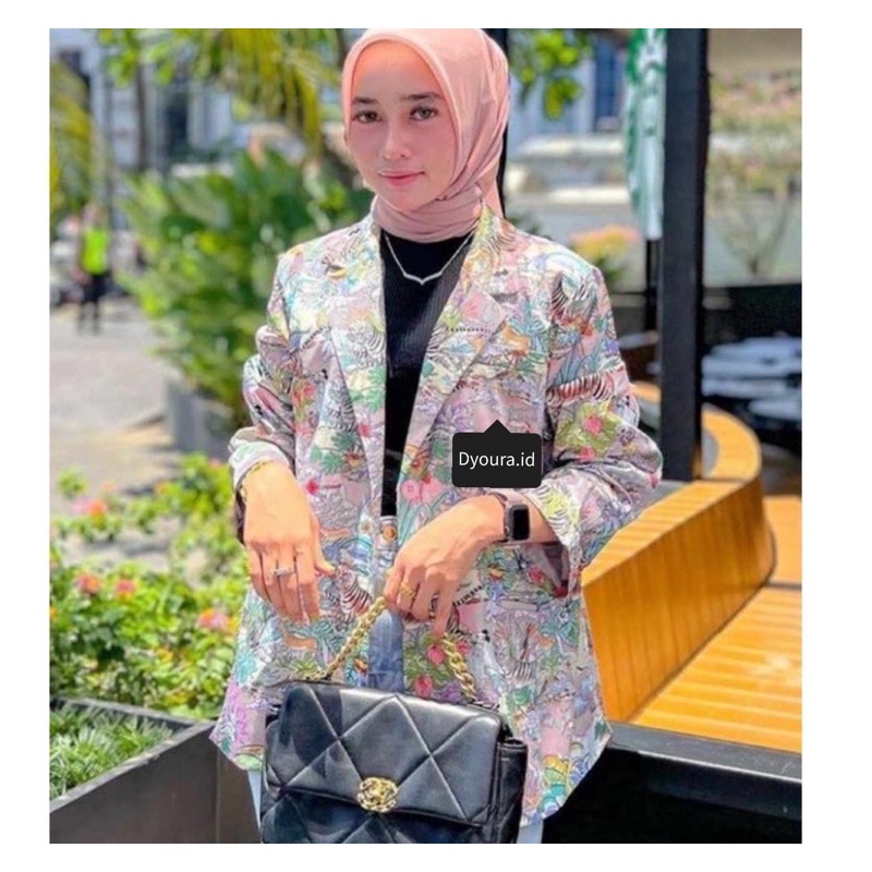 BLAZER IMPORT PREMIUM / BLAZER MOTIF / BLAZER FLORA FAUNA NABILA / PUSAT BLAZER NABILA Medan / BLAZER GROSIR / BLAZER MURAH IMPORT / BLAZER TERMURAH / BLAZER FURING / BLAZER MIRROR