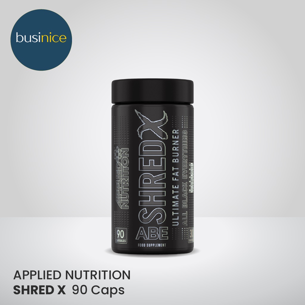 Applied Nutrition Shred X 90 Capsule Ultimate Fat Burner Black ABE Ori