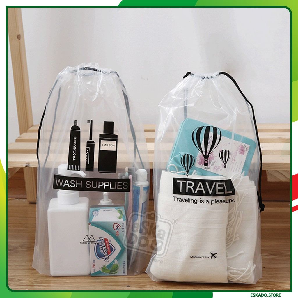 Travel Storage Bag / Tas Serut Portabel Tahan Air / Waterproof