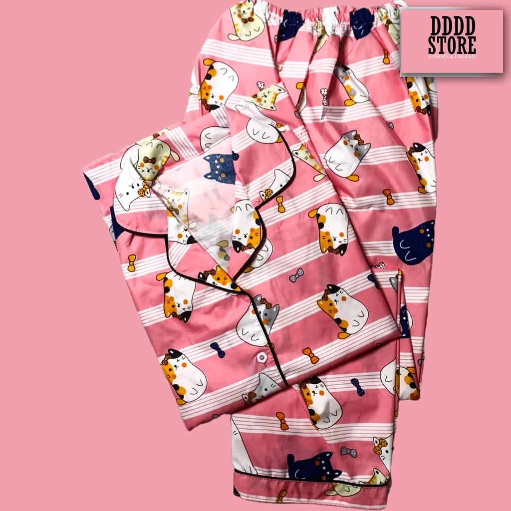 BAJU TIDUR WANITA TIEDYE/PIYAMA WANITA KATUN MOTIF TIE DYE CP PART 2