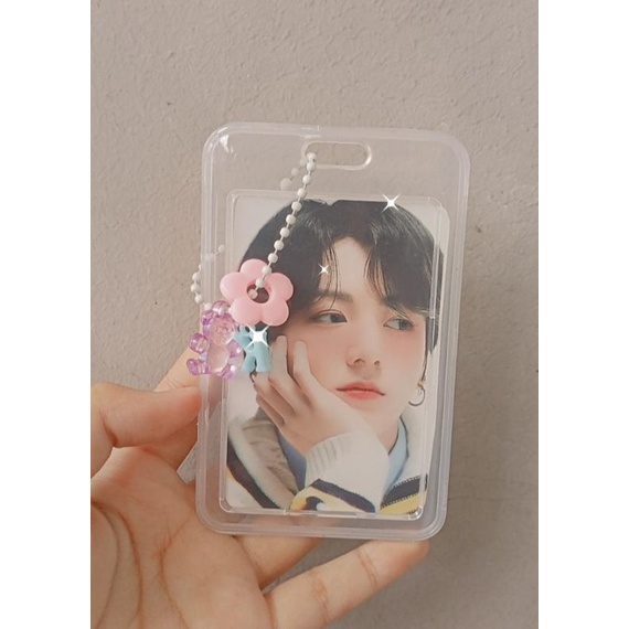 

CAHOL KPOP | ID CARD HOLDER NAME | Tempat / wadah photocard gantungan kpop bts nct