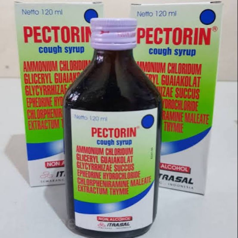 

PECTORIN Syrup/Syrup untuk meringankan batuk berdahak dan pilek