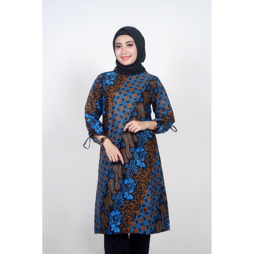 Maura Couple - Sania Ruffle Batik Couple Ori Ndoro Jowi DNT Garansi Termurah Shopee - Couple kawong-4
