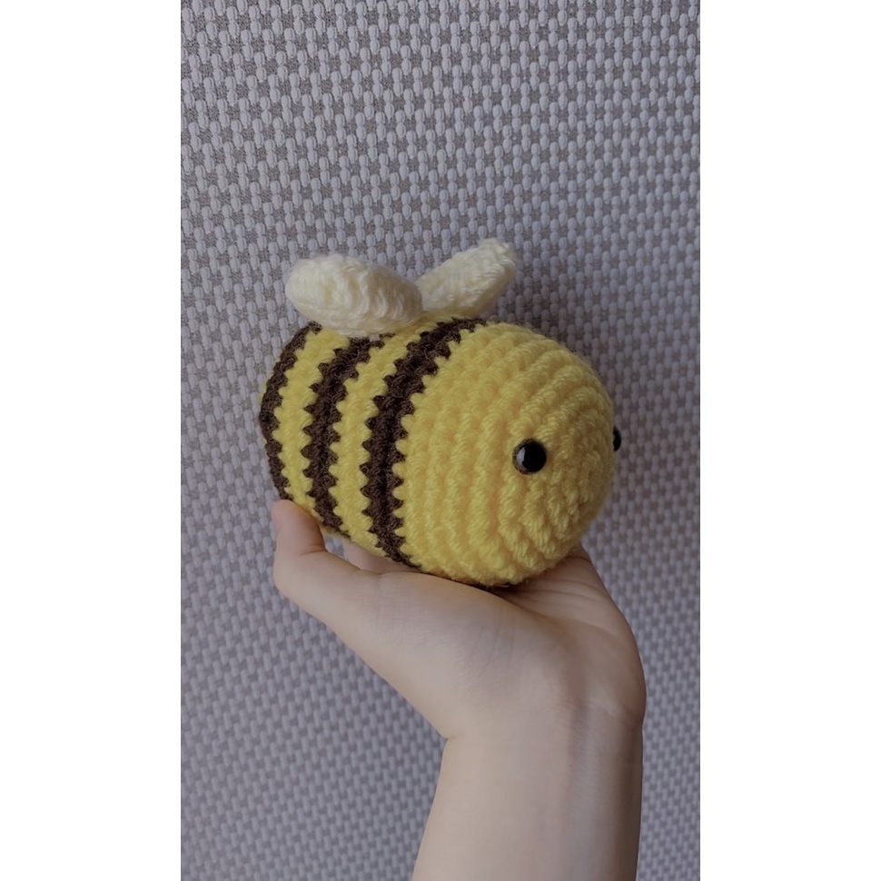 bee crochet uk 10 x 7 x 9 - yunyunshop