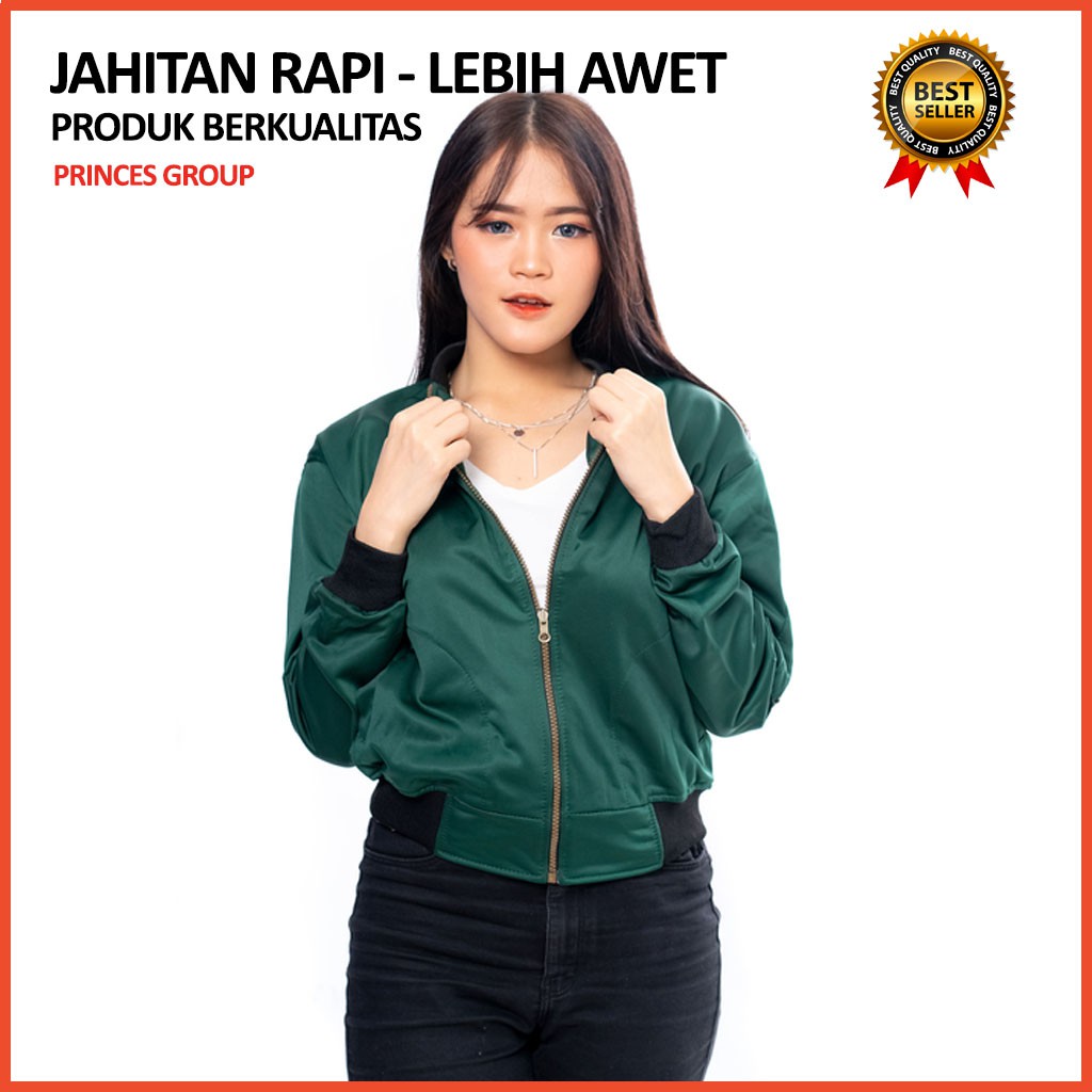 Jaket Wanita Terbaru parka premium casual bomber perempuan cewek V2C1 murah bolak balik jacket keren