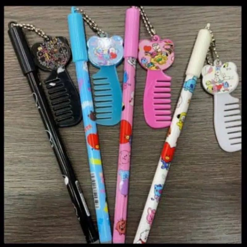 

pulpen gel bts pen alat tulis N
