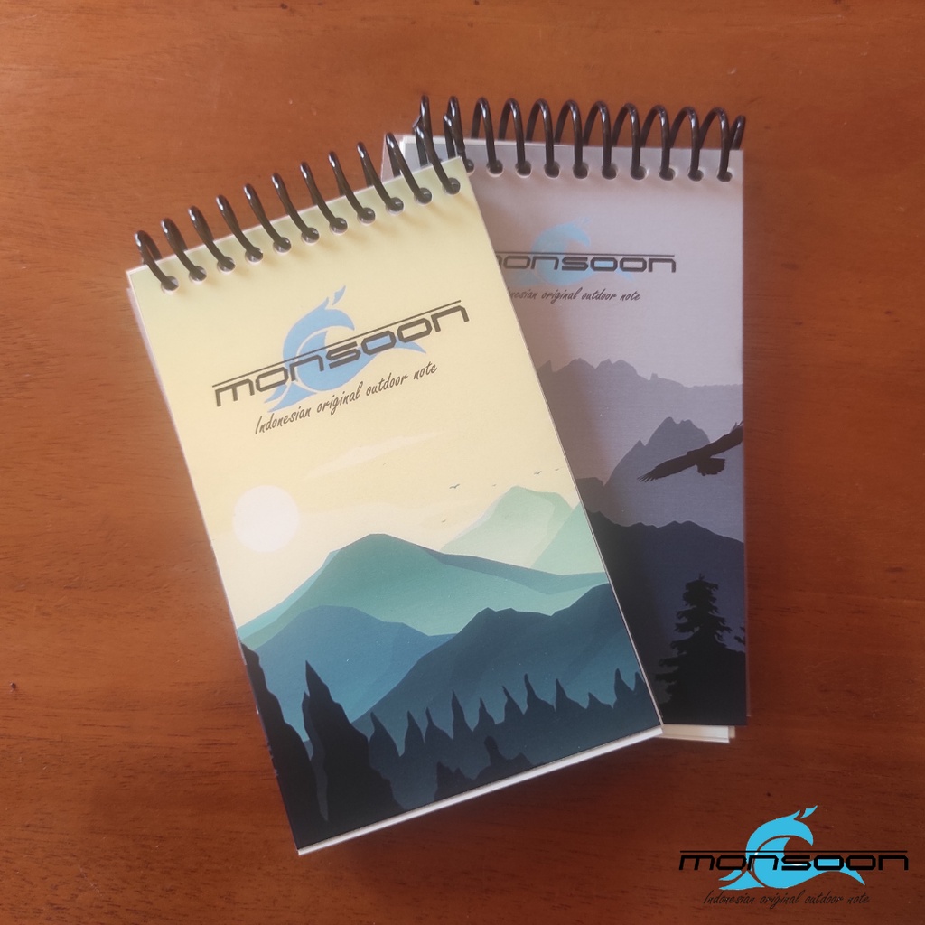 

Rad Buku Pouch Anti Air Kertas Newtop Monsoon Indonesia Outdoor Note