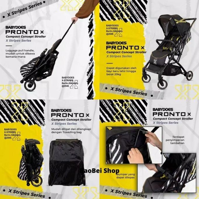 Stroller BabyDoes CH-TR 3540X SN Pronto X Dino World