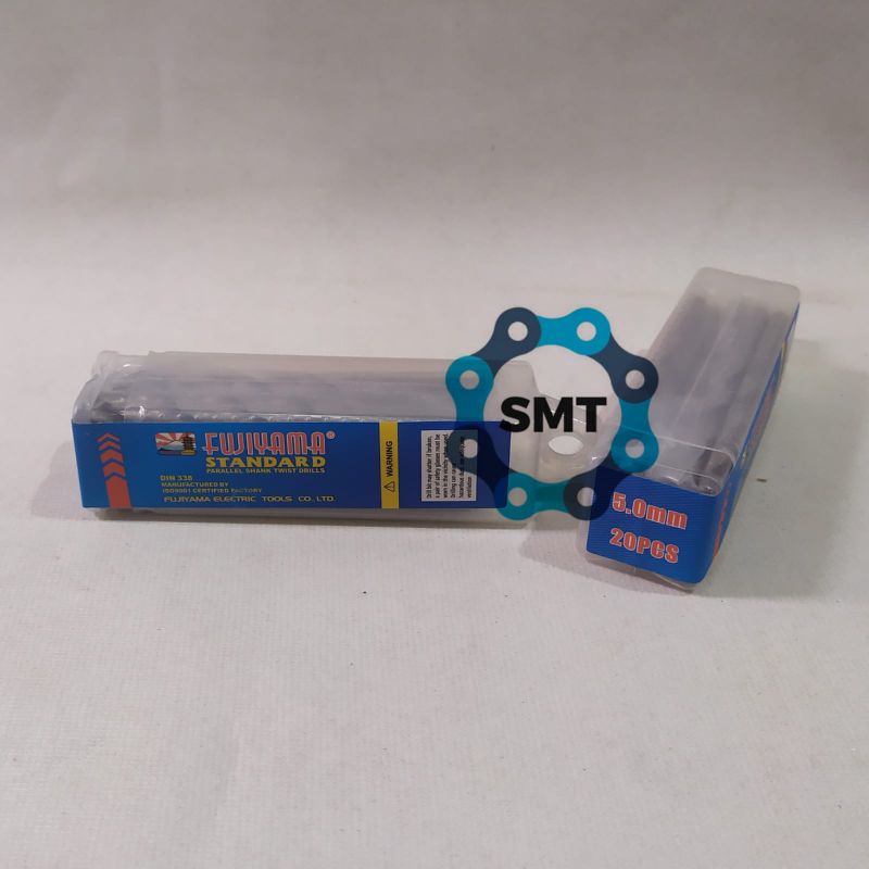 Bor Besi Fujiyama 5 mili ( Mata Bor HSS )