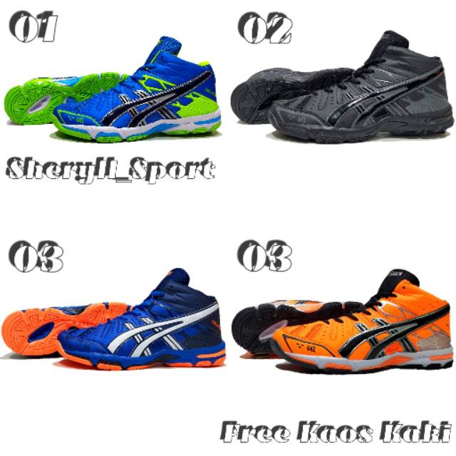  Sepatu  Volly Asics  Gel Forza  Sepatu  Voli Asics  Gel Volley 