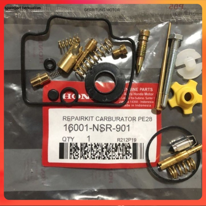 REPAIR KIT PARKIT KARBURATOR KARBU HONDA  NSR PE28 PE 28