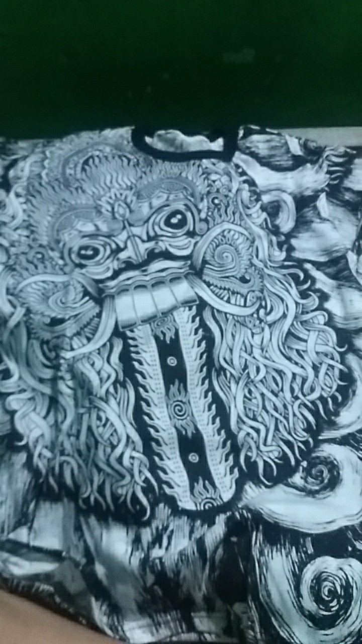 Kaos Batik Full Print Barong||kaos Bali