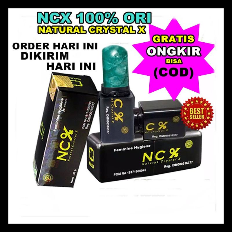 BUY 1 GET 1 NCX CRISTAL X NASA ORI / NCX NASA CRISTAL X ORIGINAL 100% / NCX NASA