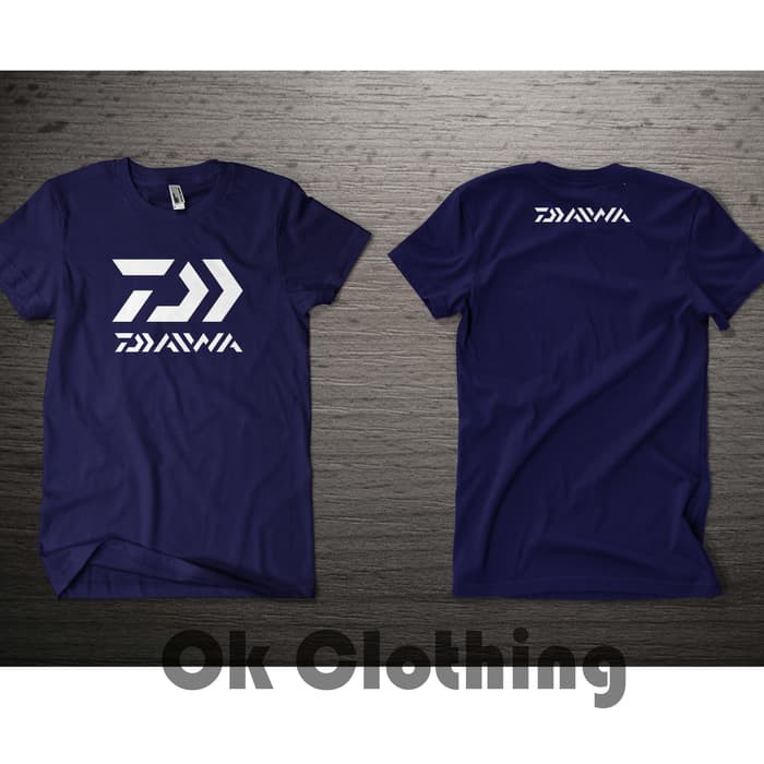 Baju kaos daiwa mancing team daiwa simple keren -provermerch