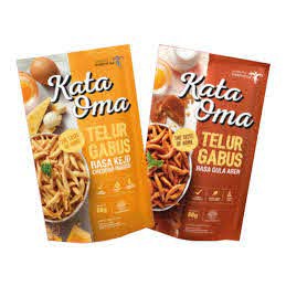 

Kata Oma Telur Gabus Rasa Keju / Gula Aren 68 Gram