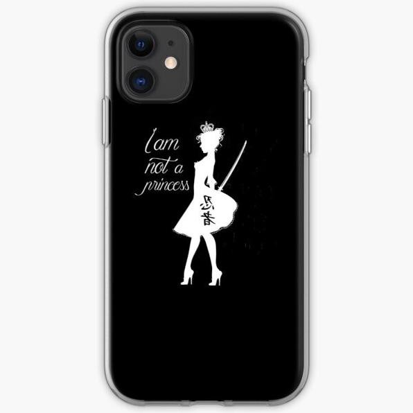 CASING HP I'M A NINJA ART DESIGN IPHONE SOFT CASE 11 12 XS 9 7 PRO MAX YTR4500