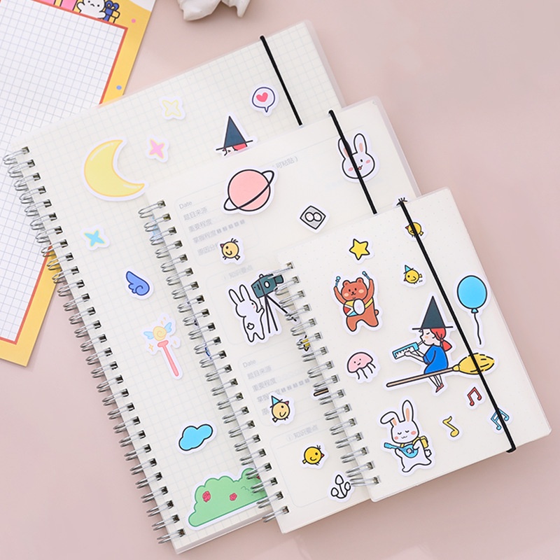 

Buku Tulis Note Book Ring Spiral B5 A5 A6 Isi 80 lembar