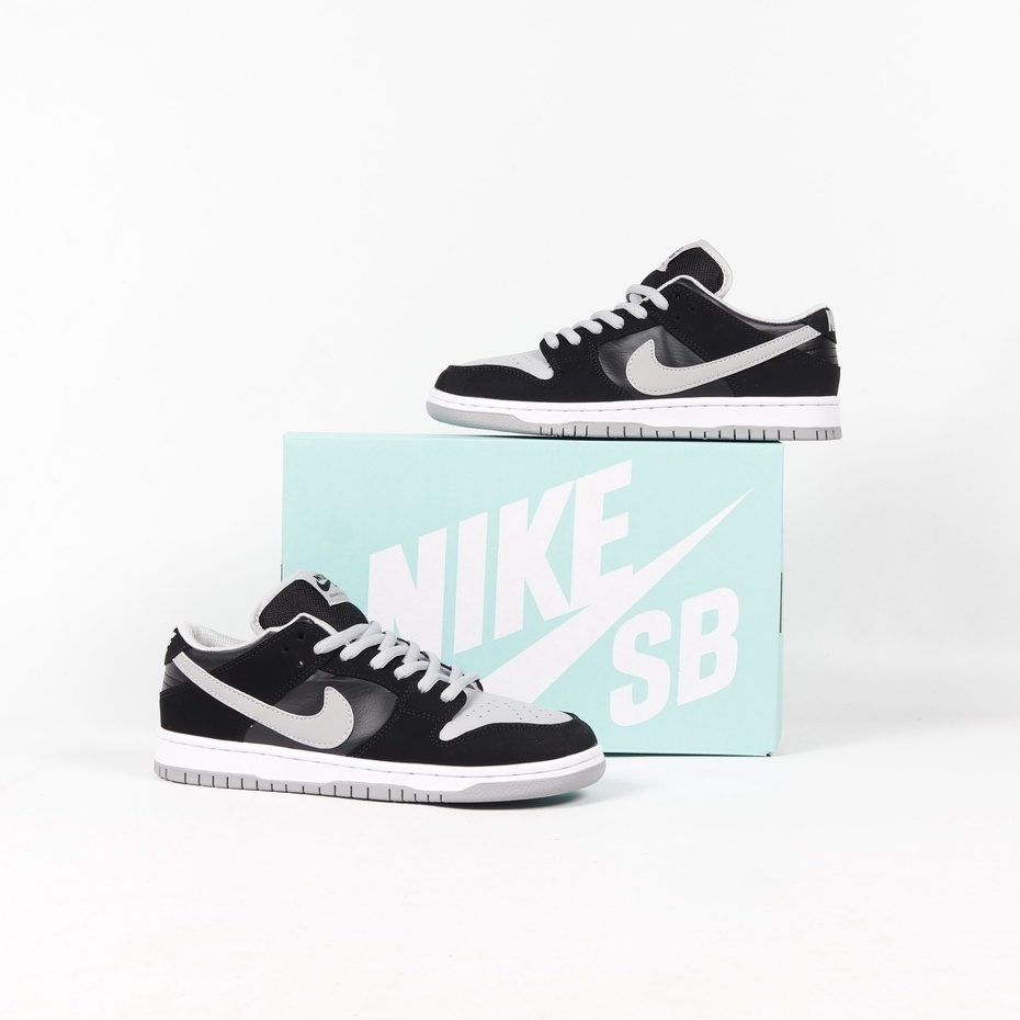 Sepatu Nike SB Dunk Low J-Pack Shadow Black Grey "Man &amp; Women" 100%  Original BNIB ( Free kaos kaki &amp; Paperbag + Double box) )